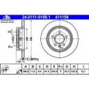 ATE 24.0111-0158.1 Bremsscheiben 2 Stück VOLVO