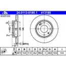 ATE 24.0113-0185.1 Bremsscheiben 2 Stück PEUGEOT