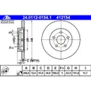 ATE Bremsenset Scheiben 280 mm voll Bremsbeläge hinten Mondeo III Jaguar X-Type