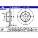 ATE 24.0112-0155.1 Bremsscheiben 2 Stück RENAULT