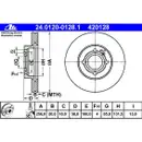 ATE Bremsenset Bremsscheiben 256 mm belüftet Bremsbeläge vorn Lupo Golf Passat