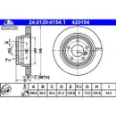 ATE Bremsenset Scheiben Ceramic Bremsbeläge Warnkontakt hinten 5er Touring E39