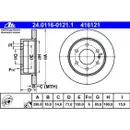 ATE 24.0116-0121.1 Bremsscheiben 2 Stück MERCEDES-BENZ