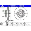 ATE Bremsenset Bremsscheiben Ø280 belüftet Bremsbeläge vorn VW Audi Skoda Seat