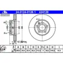 ATE 24.0124-0128.1 Bremsscheiben 2 Stück VW