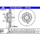 Original ATE Set Scheiben Ø288 vorn Ø256 hinten Beläge Audi ohne elektr. Festste