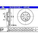 ATE 24.0125-0148.1 Bremsscheiben 2 Stück OPEL