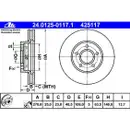 ATE 24.0125-0117.1 Bremsscheiben 2 Stück VOLVO