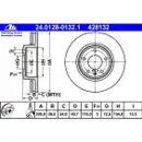 ATE 24.0128-0132.1 Bremsscheiben 2 Stück OPEL
