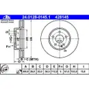 ATE 24.0128-0145.1 Bremsscheiben 2 Stück MERCEDES-BENZ