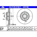 ATE Set Scheiben Ø312 vo Ø282 hi Beläge VW Audi Skoda Seat m. elek. Feststellbr.