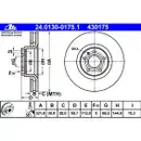 ATE Bremsenset Bremsscheiben 321 mm Ceramic Bremsbeläge Warnkontakt vorn A6 4F