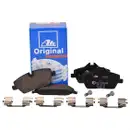 ATE Set Scheiben Ø284 vorn Ø280 hinten belüftet Bremsbeläge WK BMW 1er E81 E87