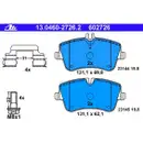 ATE Set Scheiben Ø288 vorn Ø278 hinten belüftet Beläge WK Mercedes C-Klasse