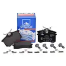 Original ATE Bremsenset Powerdisc Scheiben Ø230 voll Beläge hinten VW Audi Skoda