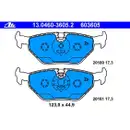 ATE Bremsenset Bremsscheiben Ø280 voll Bremsbeläge WK hinten BMW 3er