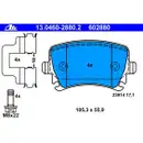 Original ATE Set Scheiben Ø288 vorn Ø256 hinten Beläge Audi ohne elektr. Festste