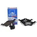 ATE Set Scheiben Ø258 vorn Ø253 hinten belüftet Beläge Ford Focus bis 09/2004