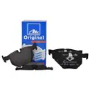 ATE Bremsenset Bremsscheiben Ø320 belüftet Bremsbeläge WK hinten BMW 5er 6er