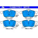 ATE Set Scheiben Ø280 vorn Ø264 hinten belüftet Beläge Opel Astra Zafira Meriva