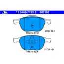 ATE Set Bremsscheiben Ø300 vorn Ø271 hinten Bremsbeläge Ford Focus III