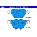 ATE Set Scheiben Ø324 vorn Ø320 hinten Bremsbeläge WK BMW 5er 6er Limousine