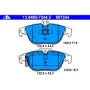 ATE Set Scheiben Ø288 vorn Ø278 hinten Bremsbeläge WK Mercedes C-Klasse
