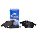 ATE Bremsenset Bremsscheiben Ø265 voll Bremsbeläge hinten Mazda 3