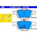 ATE Bremsenset Bremsscheiben Ø265 voll Bremsbeläge hinten Mazda 3