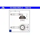 ATE 03.9302-0923.2 Entluefterstutzen 61A