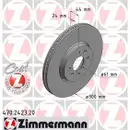ZIMMERMANN 470.2423.20 Bremsscheiben 2 Stück