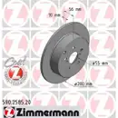 ZIMMERMANN 590.2585.20 Bremsscheiben 2 Stück TOYOTA