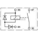 BOSCH 0 332 002 256 Relais, Arbeitsstrom