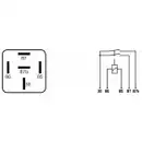 BOSCH 0 332 015 008 Relais, Arbeitsstrom