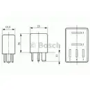 Multifunktionsrelais Bosch 0 332 201 107 für Alfa Romeo für Audi für Bmw für Gmc