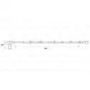 Sensor Raddrehzahl Bosch 0 265 006 711 für Renault Hinterachse