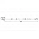 Sensor Raddrehzahl Bosch 0 265 007 790 für Citroën für Fiat für Peugeot