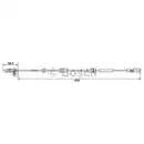 Sensor Raddrehzahl Bosch 0 265 007 790 für Citroën für Fiat für Peugeot