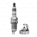 Zündkerze Bosch 0 242 236 566 Double Platinum für Audi für Ford für Opel für VW