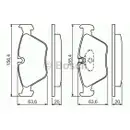 BOSCH 0 986 494 007 Bremsbelag