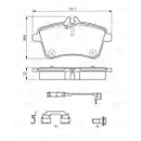 BOSCH 0 986 494 085 Bremsbelagsatz, Scheibenbremse