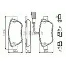 BOSCH 0 986 494 113 Bremsbelagsatz, Scheibenbremse