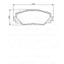 BOSCH 0 986 494 174 Bremsbelagsatz, Scheibenbremse