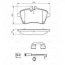 BOSCH 0 986 494 290 Bremsbelagsatz, Scheibenbremse