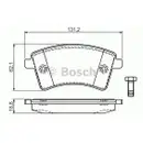 BOSCH 0 986 494 332 Bremsbelagsatz, Scheibenbremse