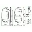 BOSCH 0 986 494 446 Bremsbelagsatz, Scheibenbremse
