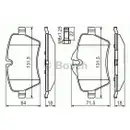 BOSCH 0 986 494 489 Bremsbelagsatz, Scheibenbremse