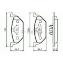 BOSCH 0 986 494 505 Bremsbelag