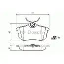 BOSCH 0 986 494 506 Bremsbelag