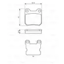 BOSCH 0 986 494 523 Bremsbelag